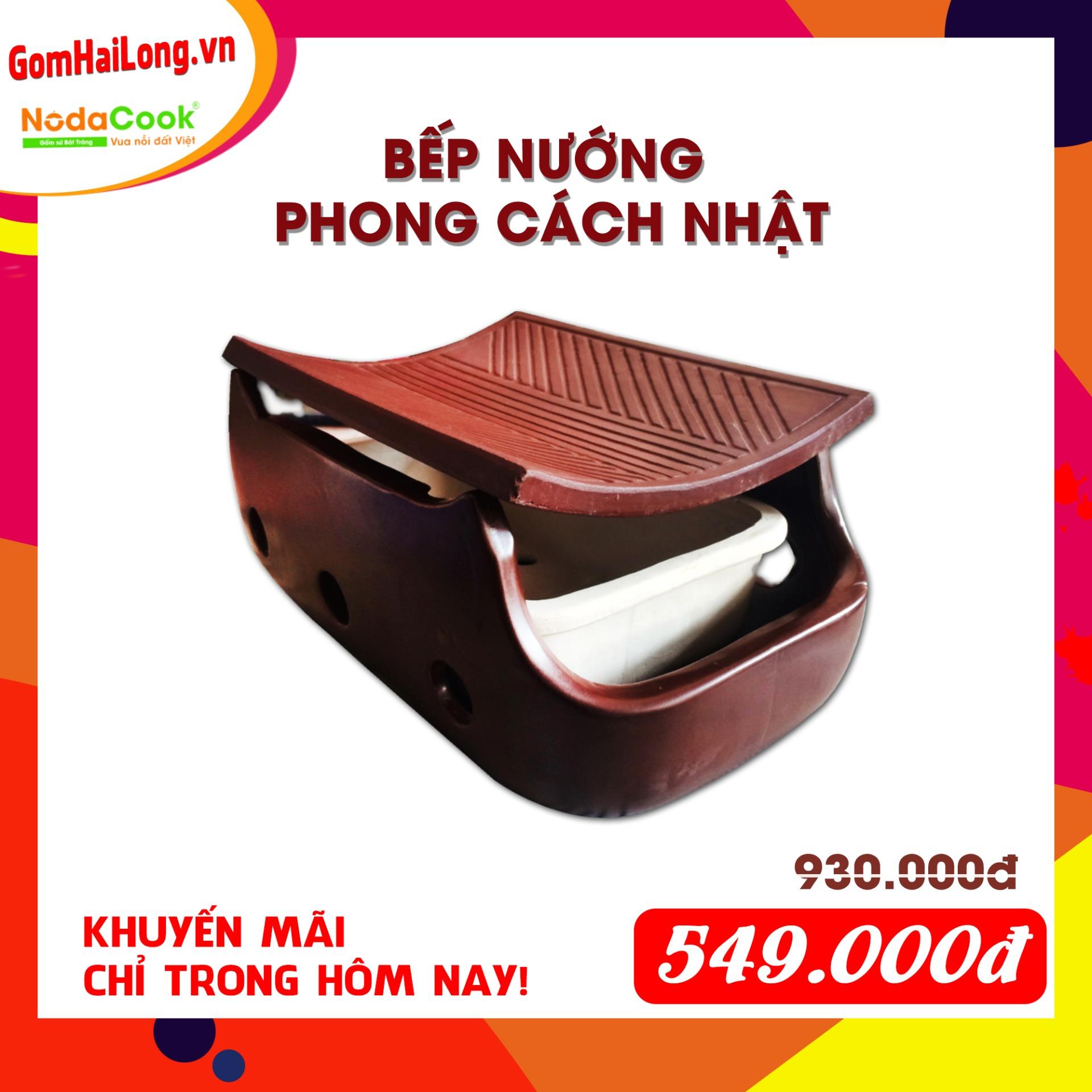 Bộ bếp nướng phong cách Yakitori phong cách Nhật Bản - NodaCook Bát Tràng