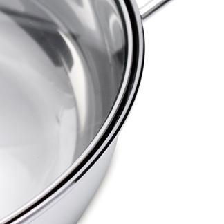 Nồi lẩu Inox cao cấp nắp kính FiveStar 30cm