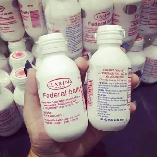 Sữa Bò Non Kích Trắng Federal Bath Pháp 120ml