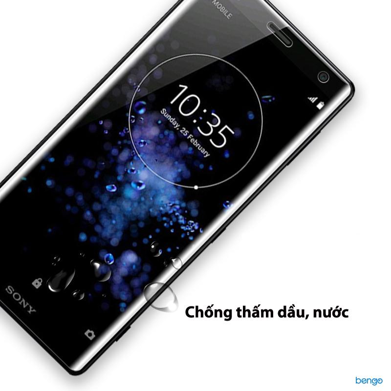 Dán cường lực Sony Xperia XZ2 Full keo UV