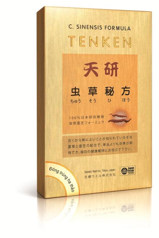 Đông trùng hạ thảo Tenken Nhật Bản nhập khẩu