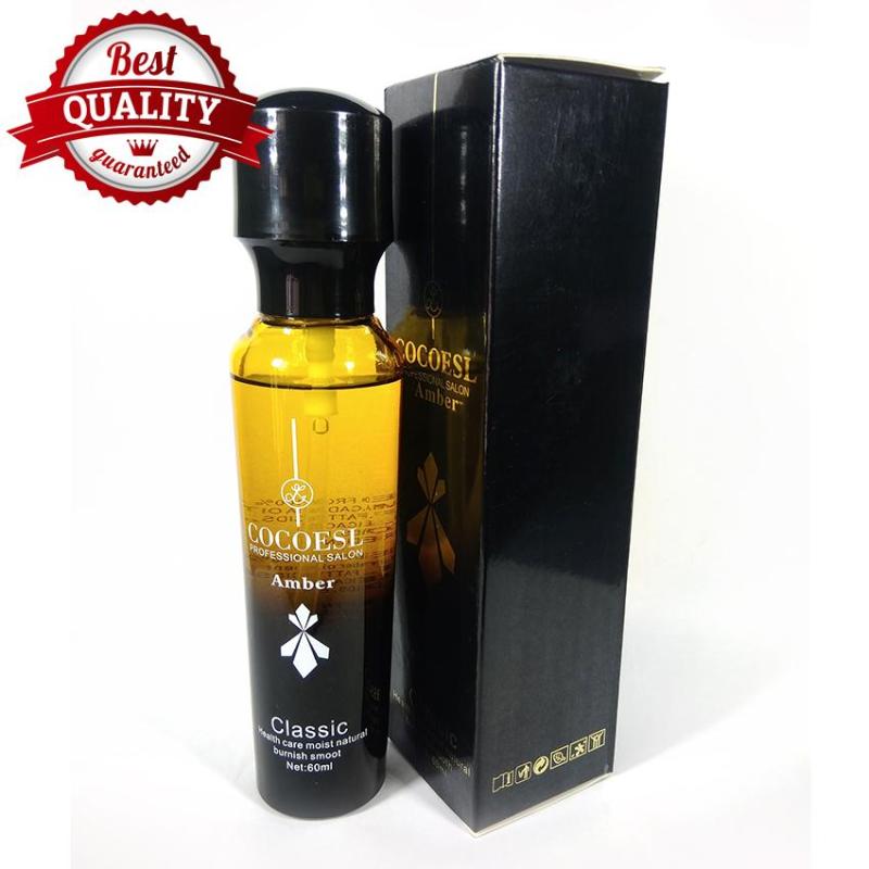 Tinh dầu dưỡng tóc cao cấp COCOESL Amber 60ml - Phục hồi tóc hư tổn và chẻ ngọn nhập khẩu