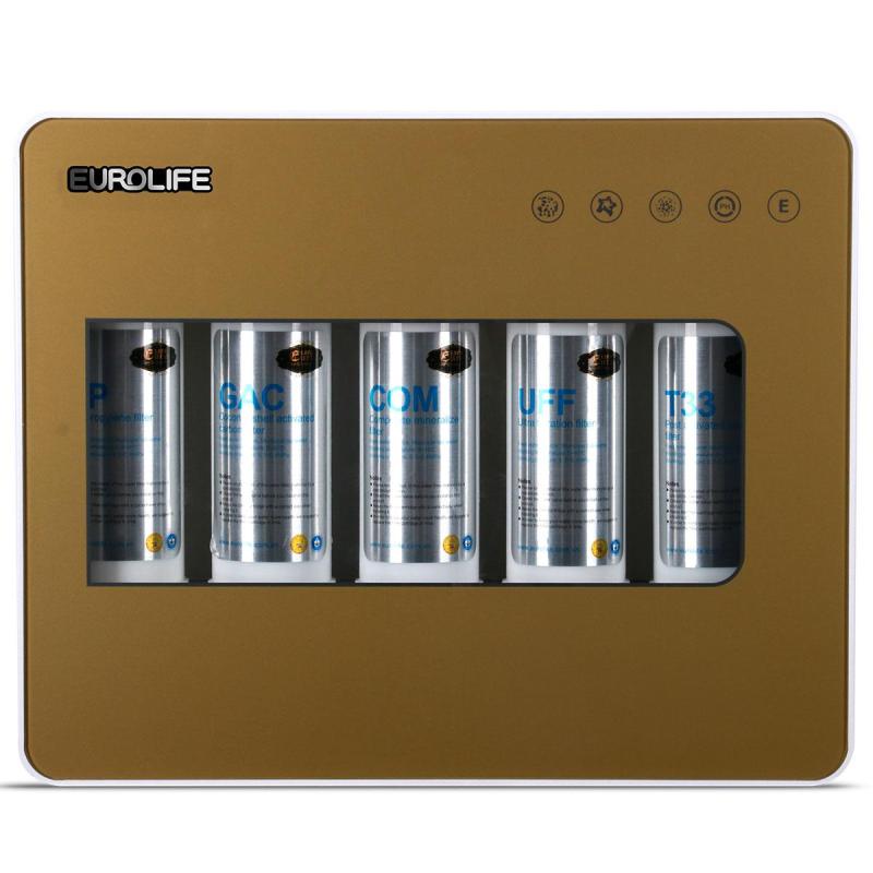 Máy lọc nước uống trực tiếp 5 cấp độ lọc Eurolife EL-UF5 (Gold)