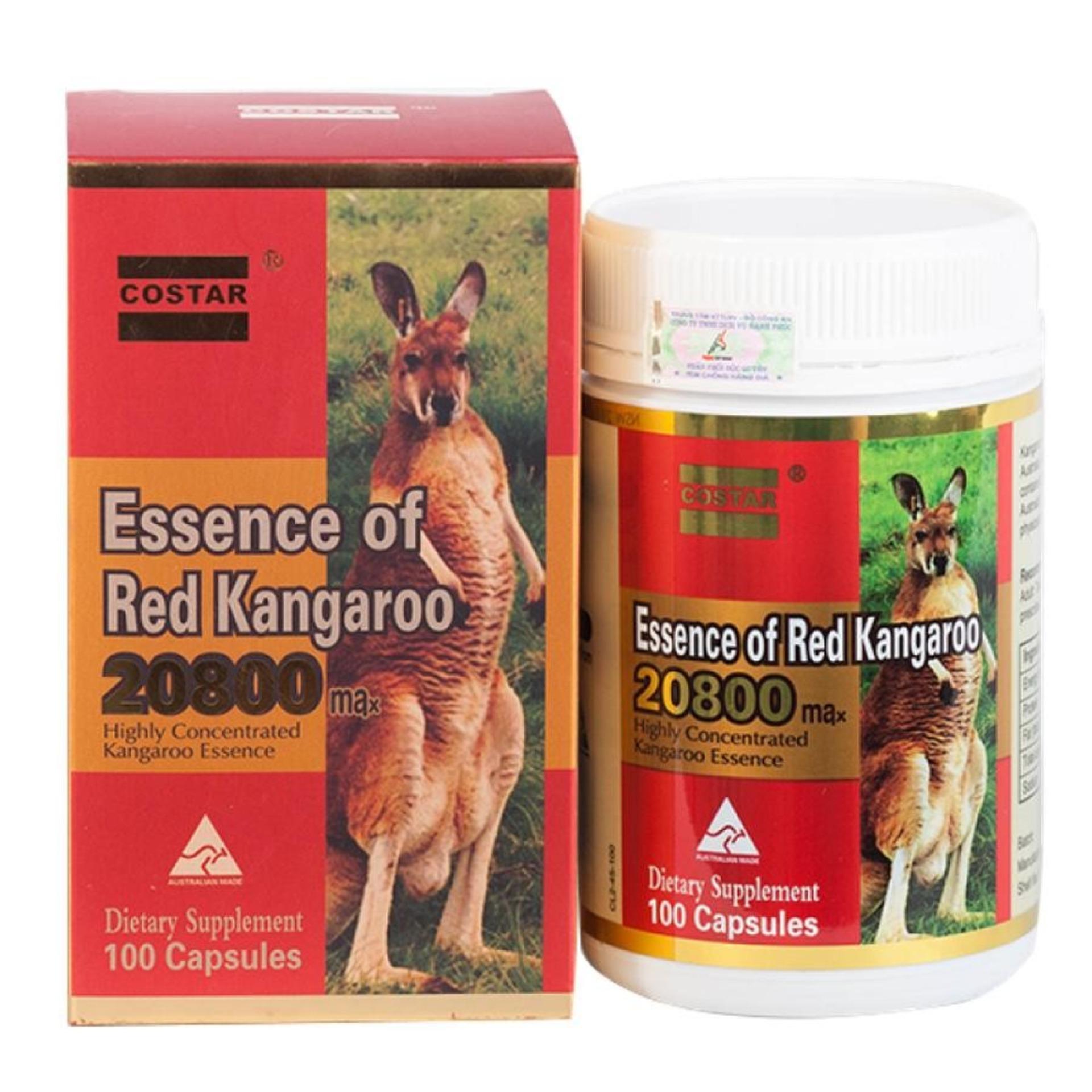 Viên uống tăng cường sinh lý nam Costar Kangaroo hộp 100 viên nhập khẩu