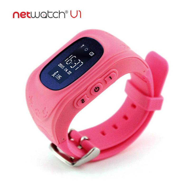 NetWatch® V1 Hồng - Đồng hồ định vị CHÍNH HÃNG - Nhỏ gọn, Giá rẻ bán chạy
