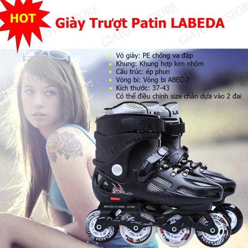 Phân phối Mua Giay Batin, Hướng Dẫn Trượt Patin Cơ Bản, Giày Trượt Patin Cao Cấp Labeda 907 Cải Thiện Tốc Độ , Độ Bền , 4 Bánh Chịu Mài Mòn Cao , Có Nhiều Lỗ Thoát Khí Hơn , Đi Thoải Mái Dễ Chịu Bh Uy Tín Tại Giatot88
