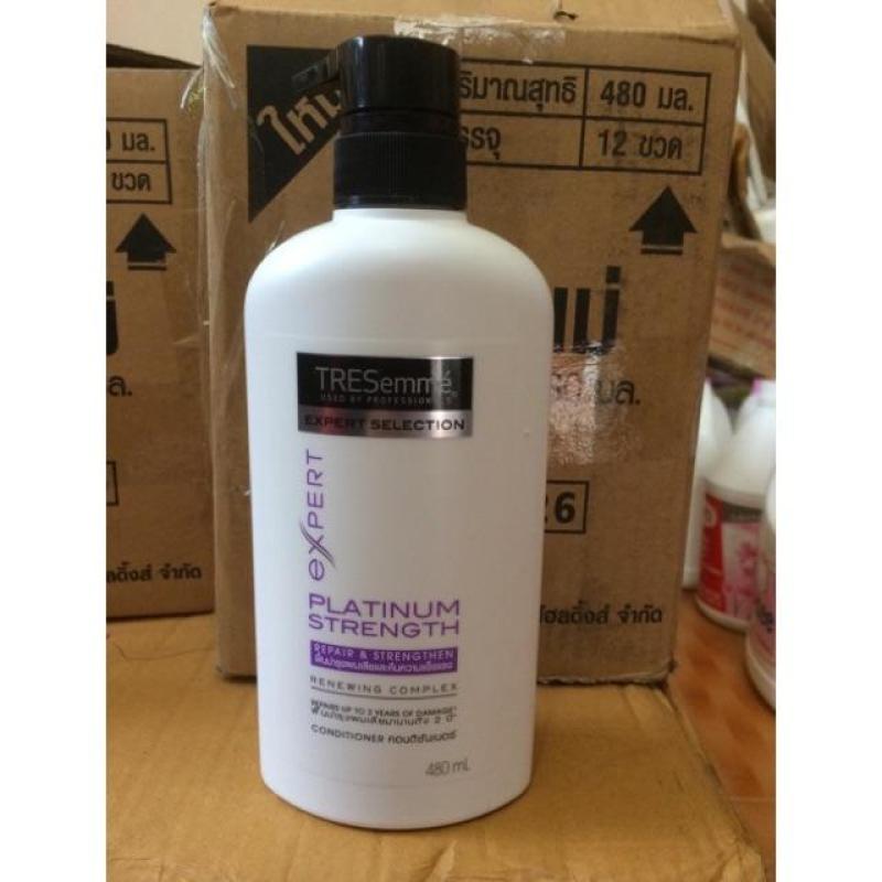 Dầu xả TRESemme Platium Strength cho tóc gãy rụng 480ml Thái Lan nhập khẩu