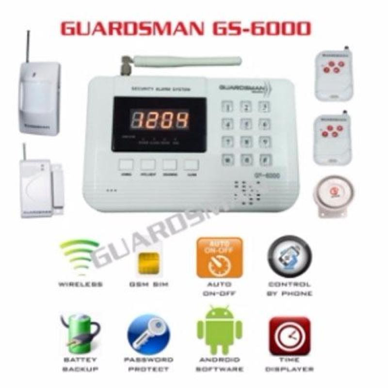 Thiết Bị Báo Động Chống Trộm Dùng SIM Thế Hệ Mới Guardsman GS-6000