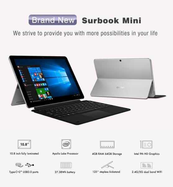 Bảng giá Tablet chuwi Surbook Mini 10.8 Inch kèm dock bàn phím Phong Vũ
