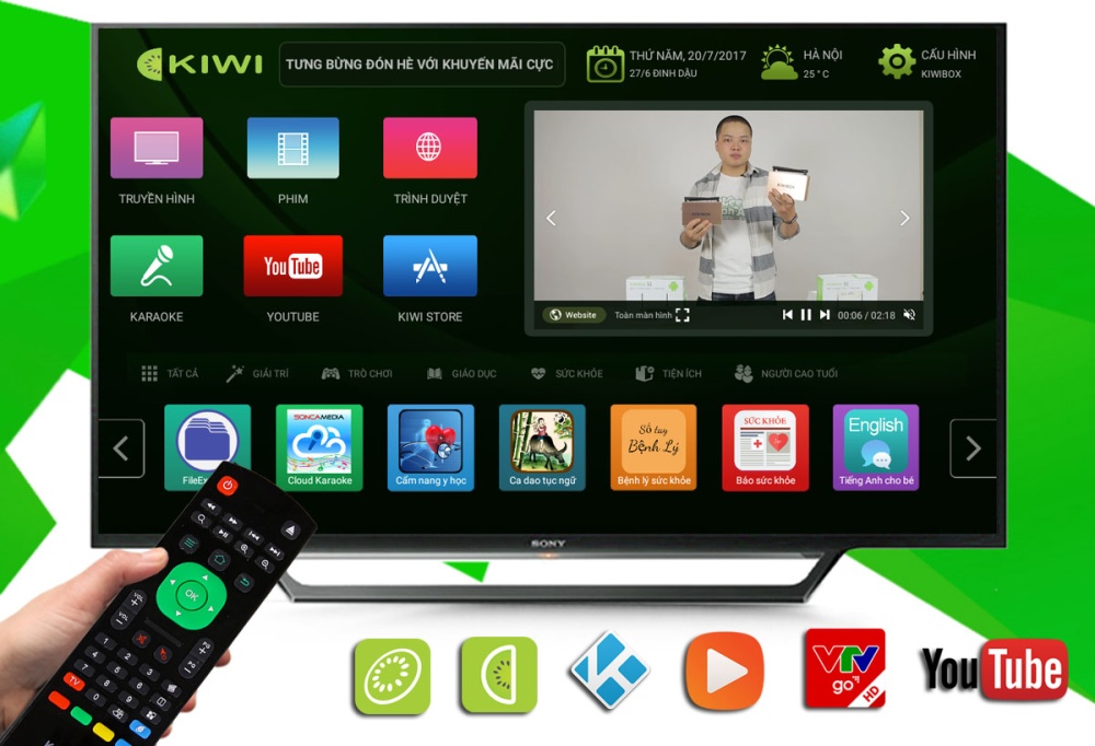  Launcher mới của Kiwibox S1 New