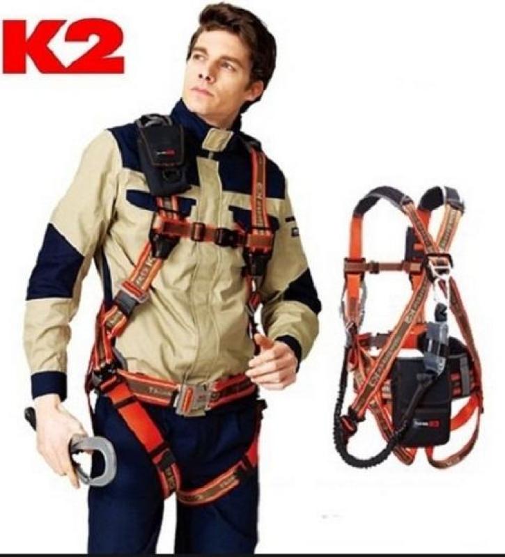 Dây an toàn toàn thân Hàn Quốc K2 KB-9202 2 móc nhôm