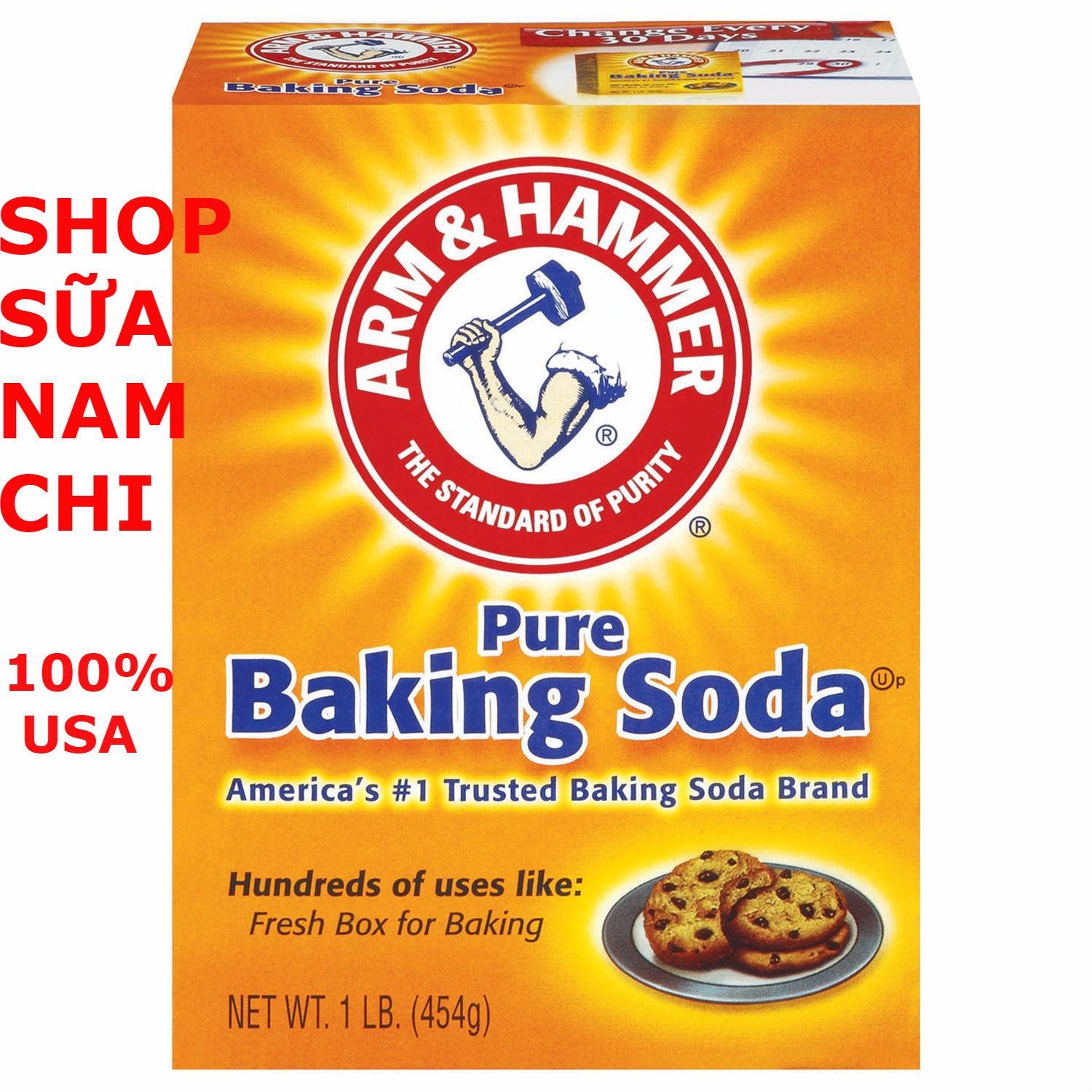 BỘT NỞ BAKING SODA ĐA CÔNG DỤNG 454g ( 100% USA) Nhật Bản