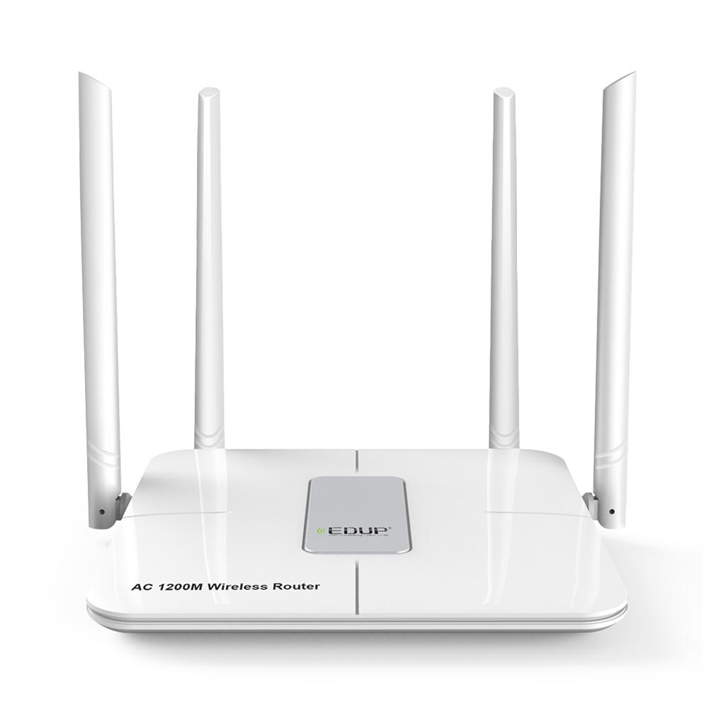 Router WIFI Router Nirkabel AC1200Mbps Kecepatan Tinggi Dual Band 5 GHz/2.4 GHz Jarak Jauh Smart Wifi Box U.s. Plug Spesifikasi: AS Peraturan