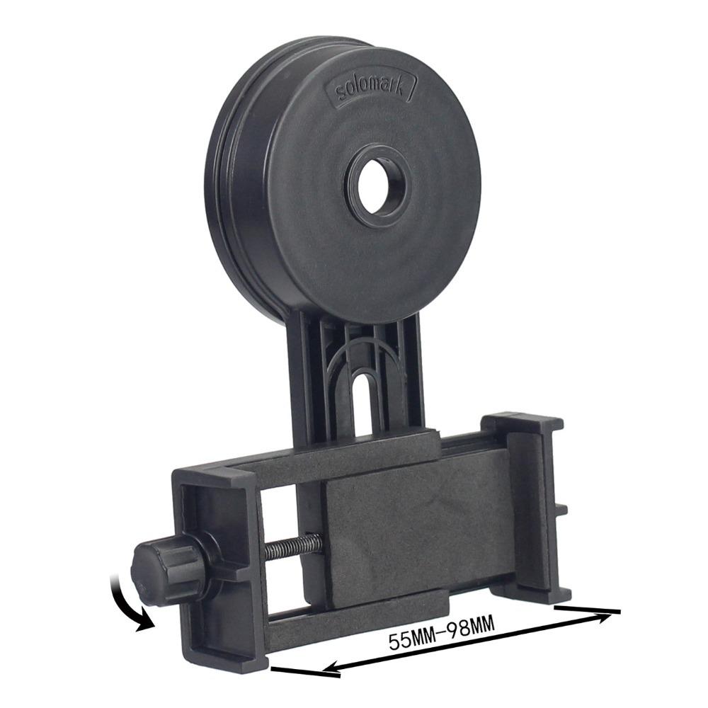 Smartphone Penangkal untuk iPhone Android dan Windows Teleskop Adaptor Kompatibel dengan Lensa Binokuler dan Monokuler untuk HP Spotting Scope-Intl