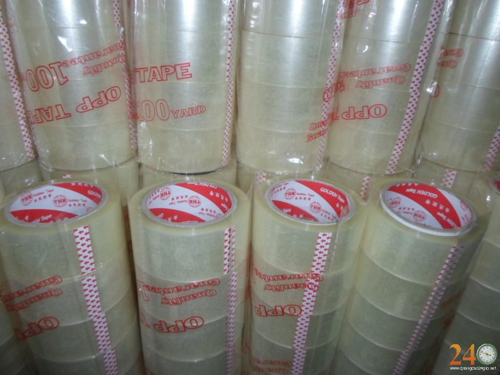 COMBO 6 cuộn Băng Keo dán thùng Carton bản lớn 200 Yard loại xuất khẩu