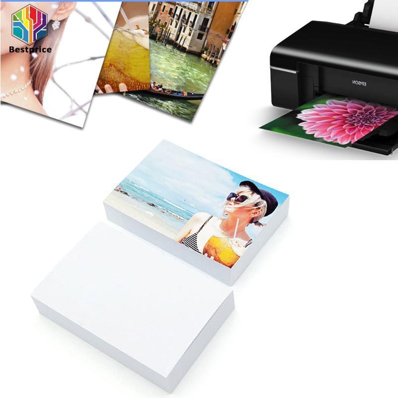Bestprice A4 Glossy Photo Paper A4 Inkjet Printing Paper 100 Sheets Home