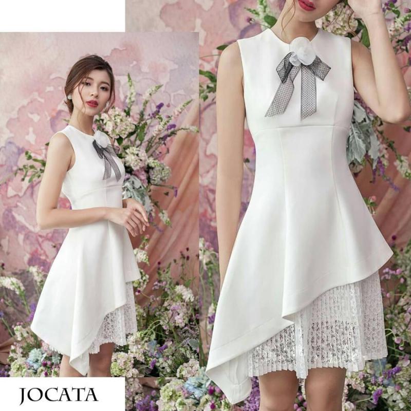 Nơi bán Đầm dự tiệc Jocata dress (Trắng) - Hàng thiết kế