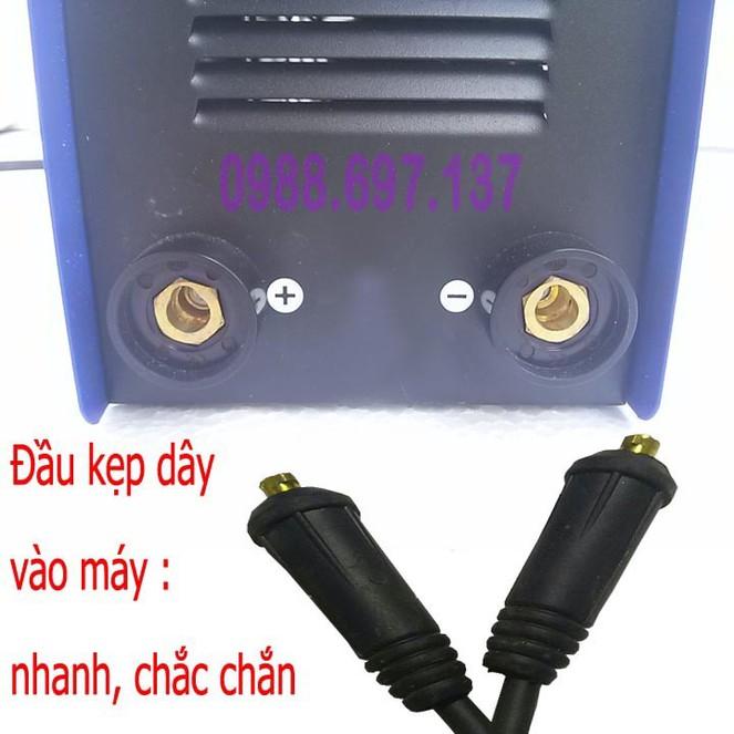 bộ dây hàn rắc cắm nhanh 16mm - dây hàn que 3.2mm cho máy hàn điện tử 2