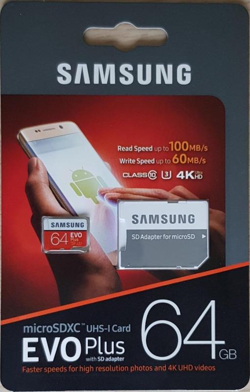 Thẻ nhớ Samsung 64GB  Micro SD Class 10