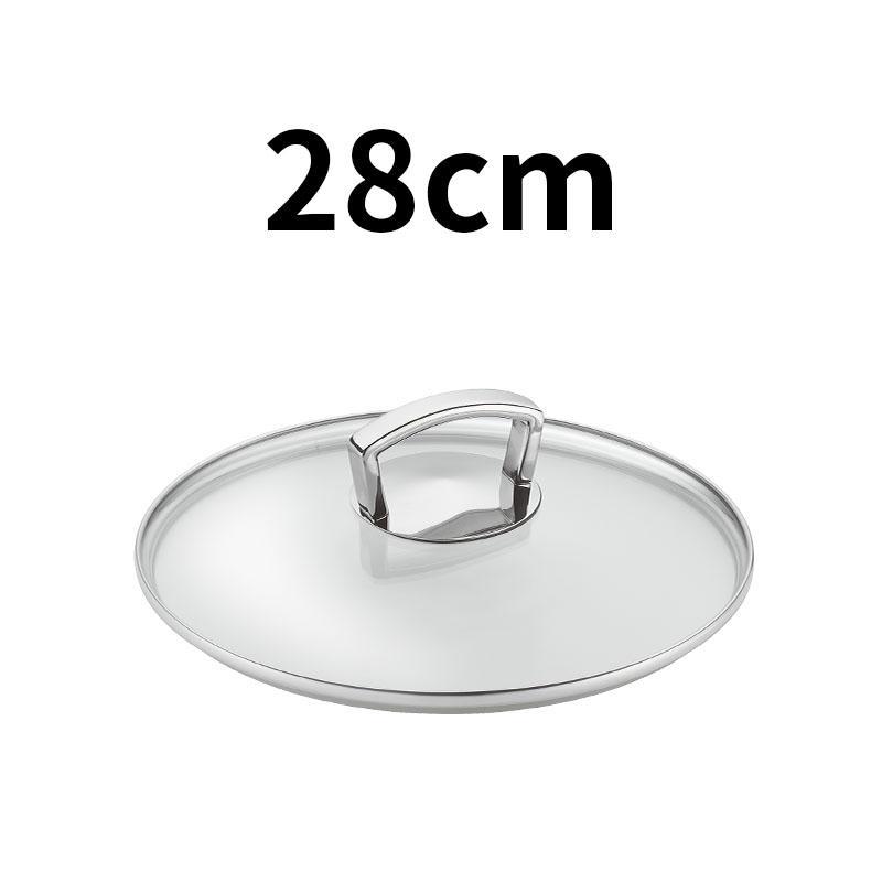 Germany WMF Glass Stainless Steel Pot Lid Household Adjustable 28/30/32cm Frying Pan Stew Pot Cooker Universal Singapore