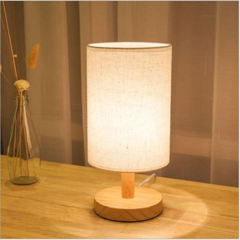 Bảng giá Đèn trang trí phòng ngủ cao cấp Vintage gỗ - Tặng kèm bóng LED chuyên dụng