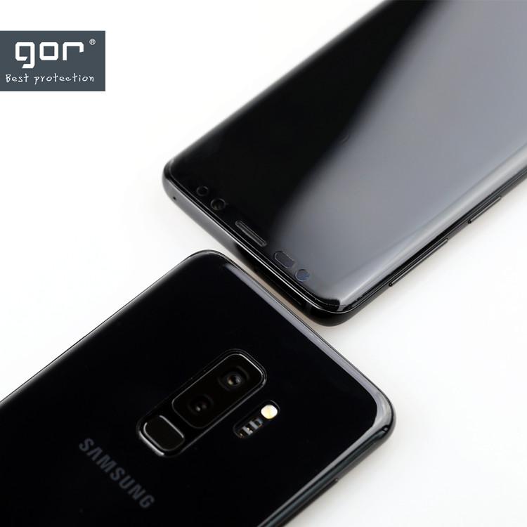 Bộ miếng dán full màn hình cho Samsung Galaxy S9 Plus- Gor( trong suôt)