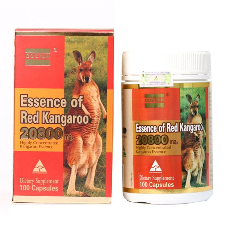 Viên uống Essence of Red Kangaroo 20800 Max (100 viên) nhập khẩu