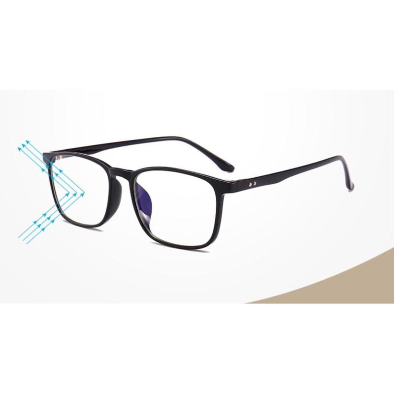 Mua JK Silver - kính cận nam nữ chống ánh sáng xanh-Us Design K041811 gọng đen nhám cao cấp mẫu mới 2018
