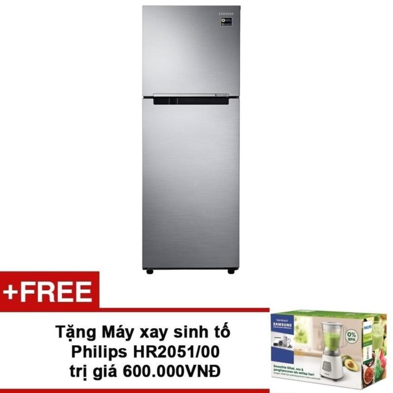 Tủ lạnh Digital Inverter Samsung RT22M4033S8/SV ( 236L ) + Tặng Máy xay sinh tố Philips HR2051/00 trị giá 600.000VNĐ