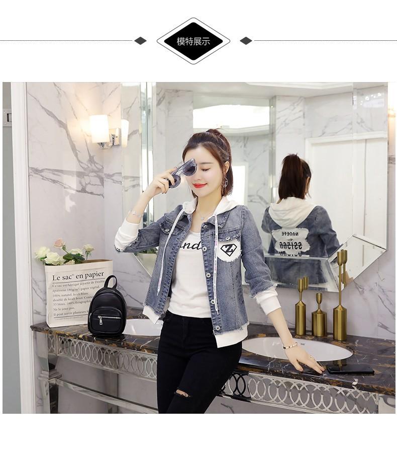 ÁO KHOÁC JEANS NỮ PHỐI NÚT BY1060 8