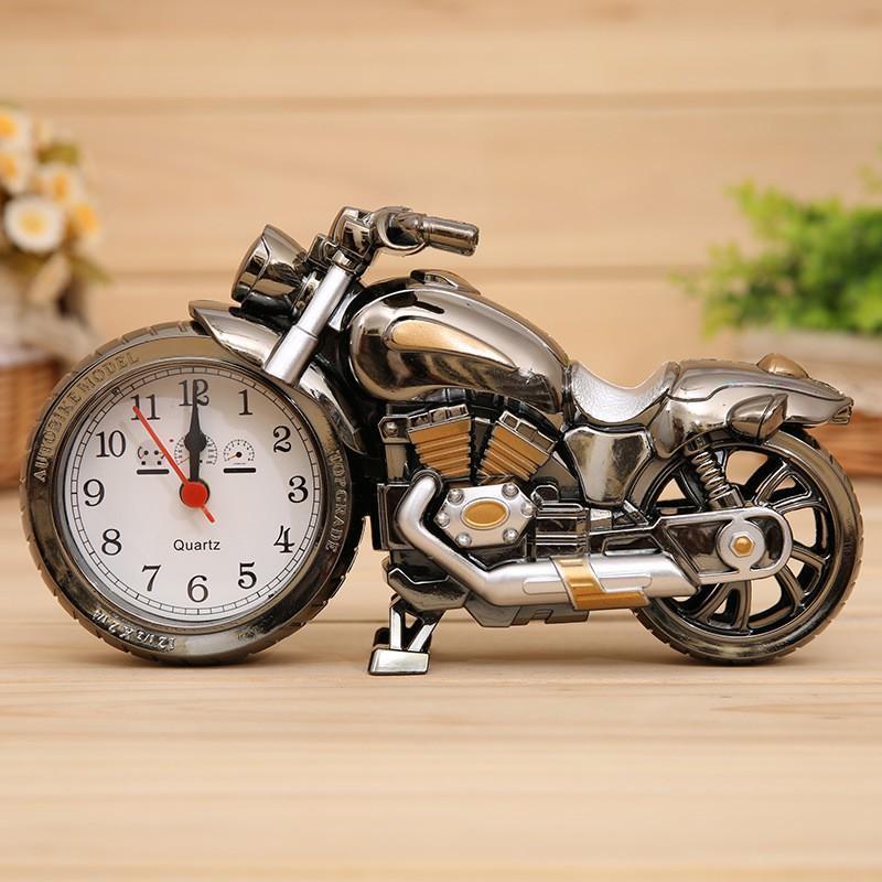 Nơi bán Đồng hồ báo thức để bàn trang trí hình xe moto
