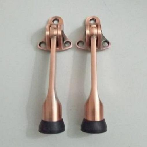 Chặn cửa móng ngựa màu nâu đồng - 2 cái