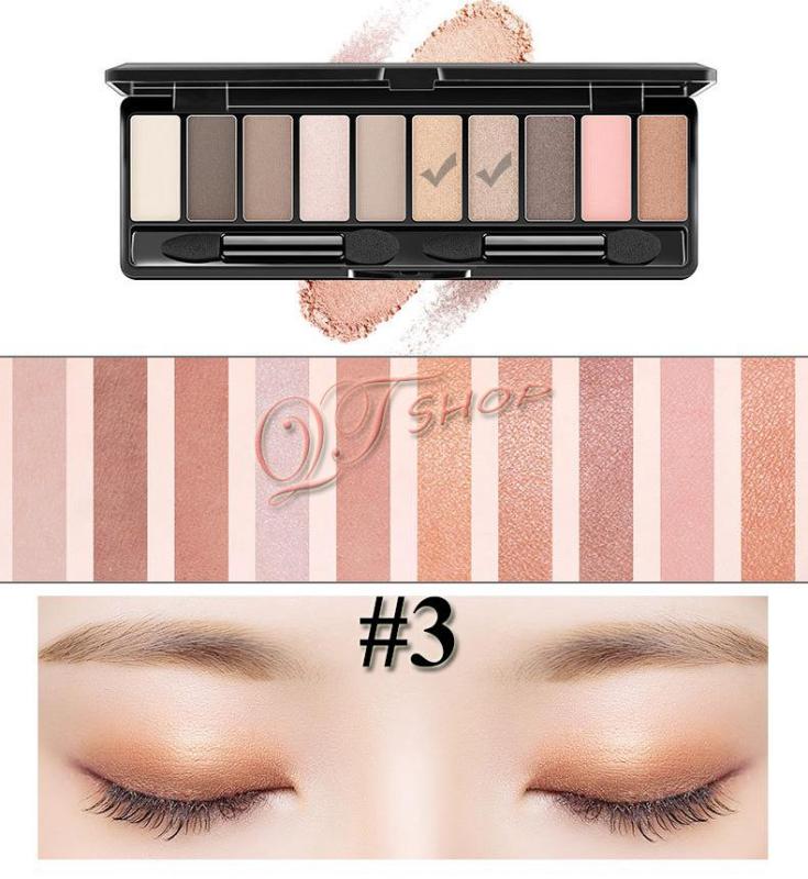 Bộ phấn mắt khay 10 màu Maycreate PM50