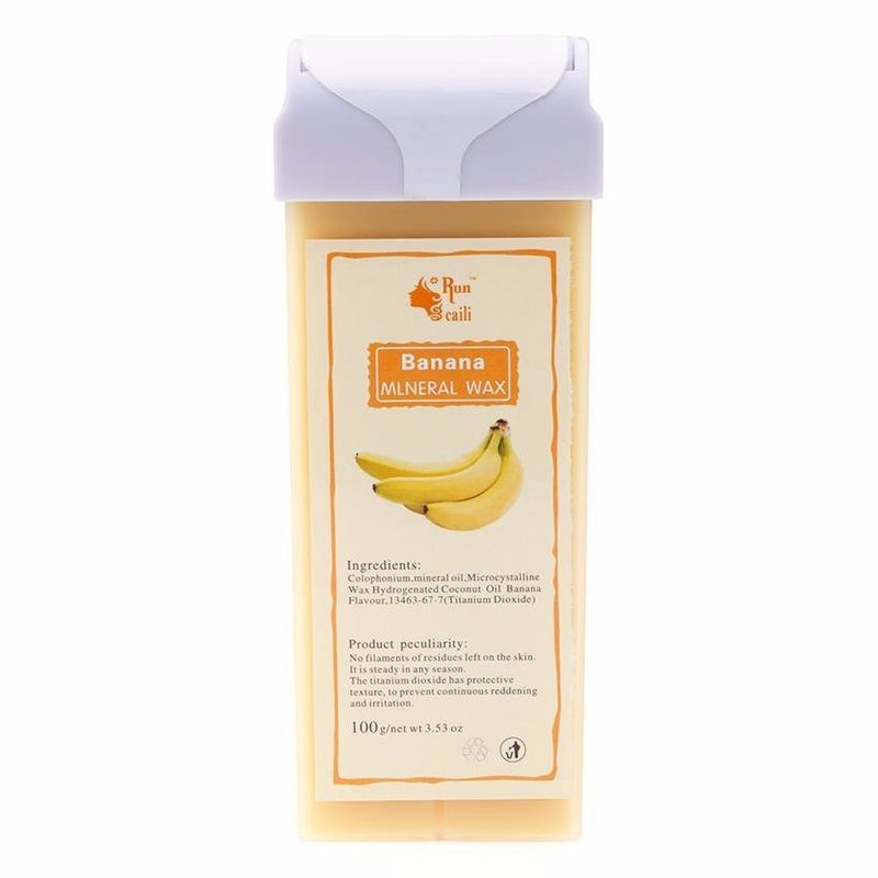 Sáp wax - tẩy lông Banana Mineral Wax 100g 1