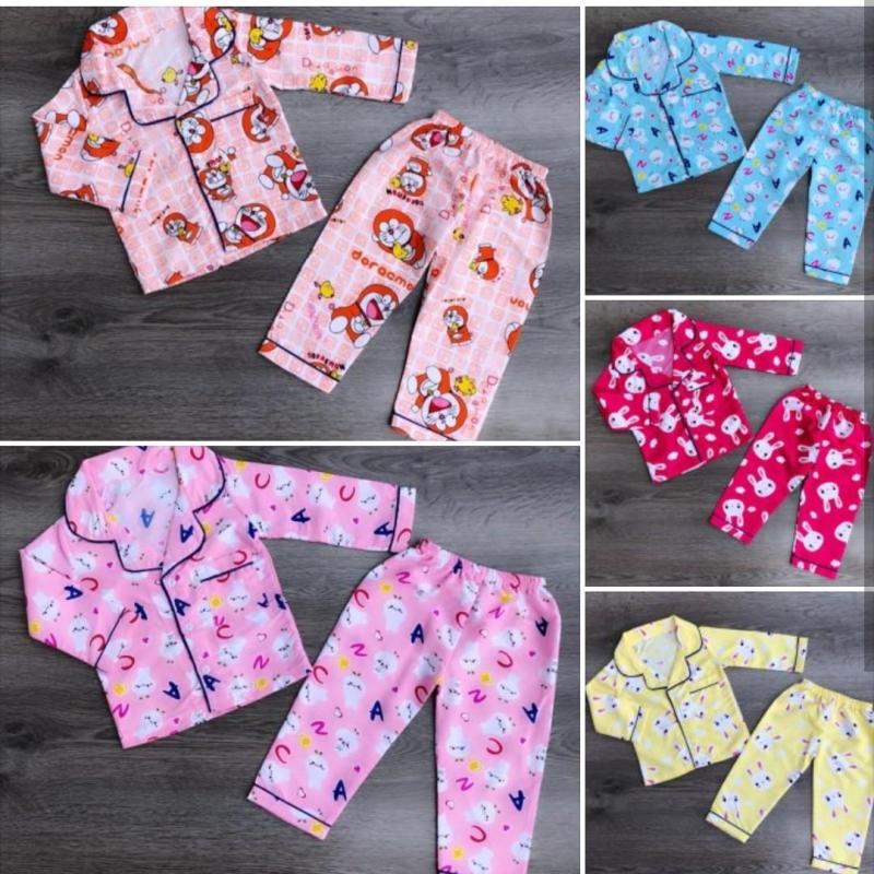 Bộ pijama dài trai gái (Bộ dài cho bé)