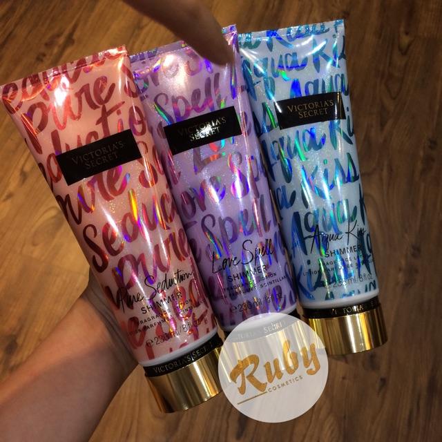 Sữa Dưỡng Thể / Body Lotion Victoria's Secret Shimmer Fragrance Lotion Có Ánh Nhũ 236ml