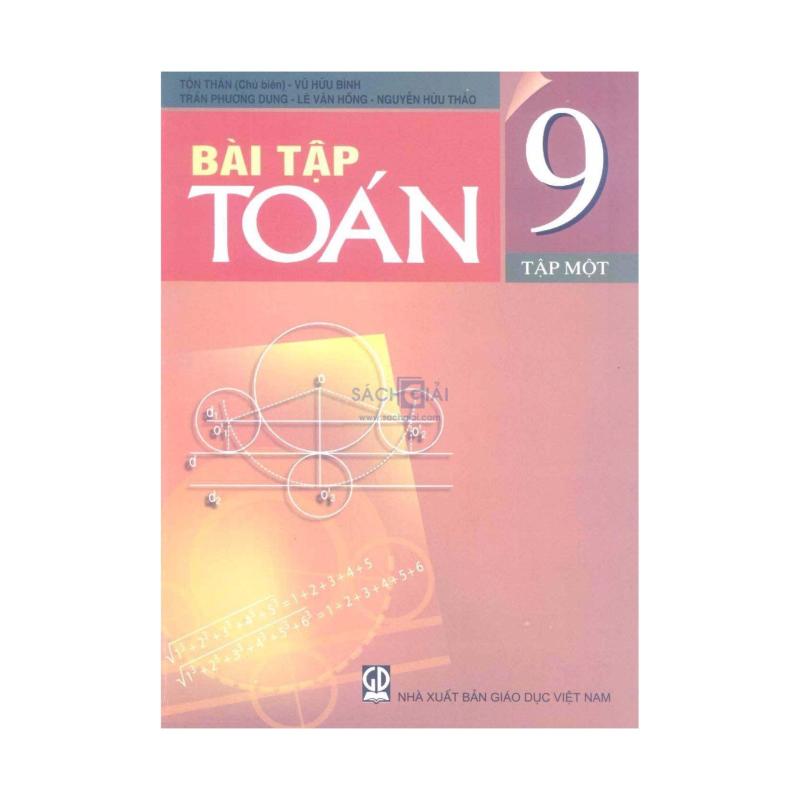 Mua Vở bài tập toán 9 tập 1 (+ Bọc sách)