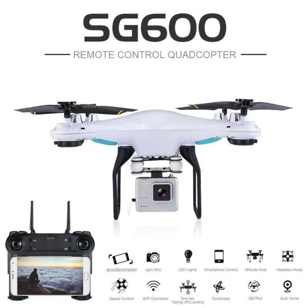 Flycam Thế Hệ Mới SG600, Camera FPV Ttruyền Hình Ảnh Trực Tiếp Về Điện Thoại RC Drone