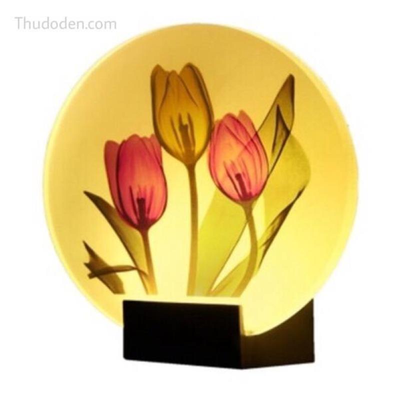 Bảng giá đèn hắt tường led hoa tulip tròn