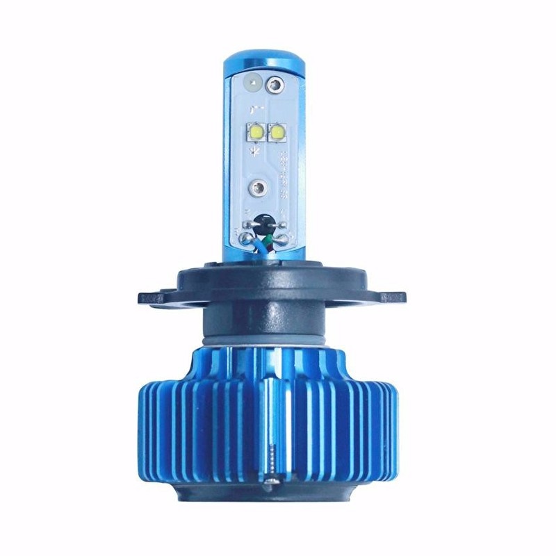 Đèn Fa-cos Led-16 gắn xe máy , 2 led trắng-2 led vàng 3