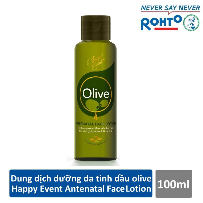 Dung dịch dưỡng da tinh dầu olive Happy Event Antenatal Face Lotion 100ml nhập khẩu
