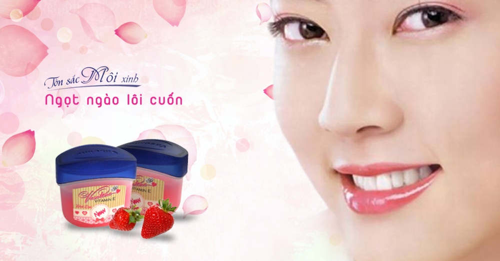 Dưỡng môi Vaseline Pink Lips 10g