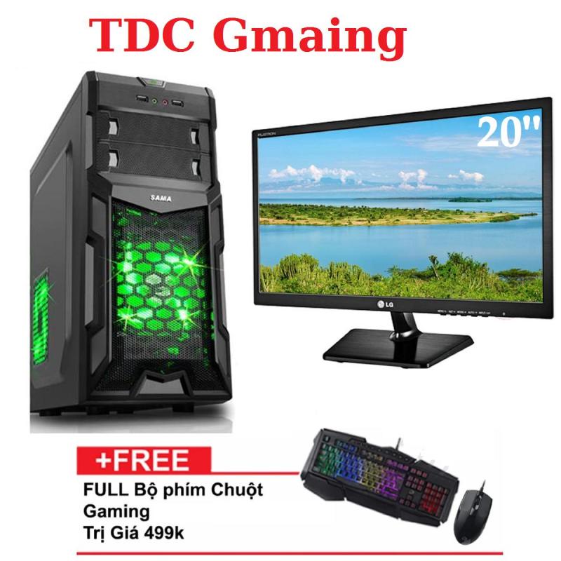 Bảng giá Máy tính game TDCGaming intel core i5 2400/ Ram 4gb/ Hdd 250gb , Màn hình LG 20 inch - Tặng phím chuột giả cơ chuyên game - Bảo hành 24 tháng 1 đôi 1. Phong Vũ