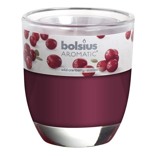 Ly nến thơm Bolsius Wild Cranberry 295g BOL7846 (việt quất hoang dã).png