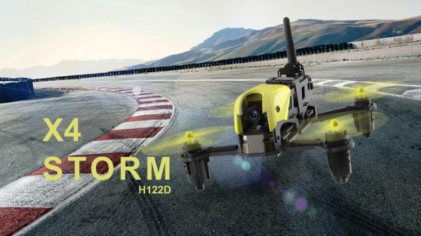 Máy bay Camera Flycam Hubsan H122D X4 STORM RACING DRONE - Máy Bay Đua Tốc Độ Cao - Khung Sợi Cacbon Siêu Nhẹ! - 2018