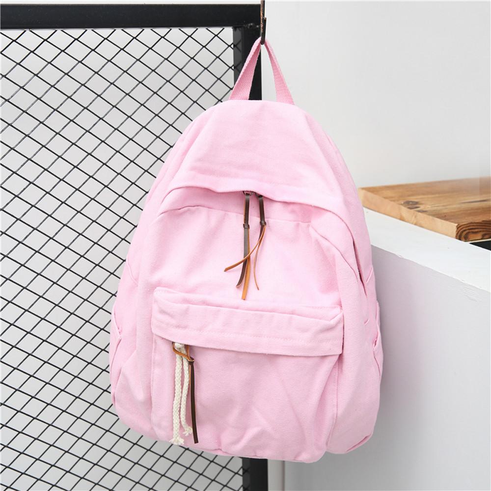 Rp 166.000. Guo Pria Wanita Tas Ransel Kualitas Tinggi Tas Punggung Kanvas Imut Tas Sekolah