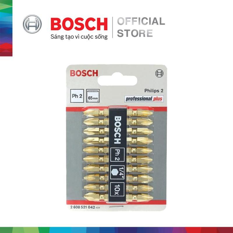 Đầu vặn vít ngắn Bosch PH2 65mm