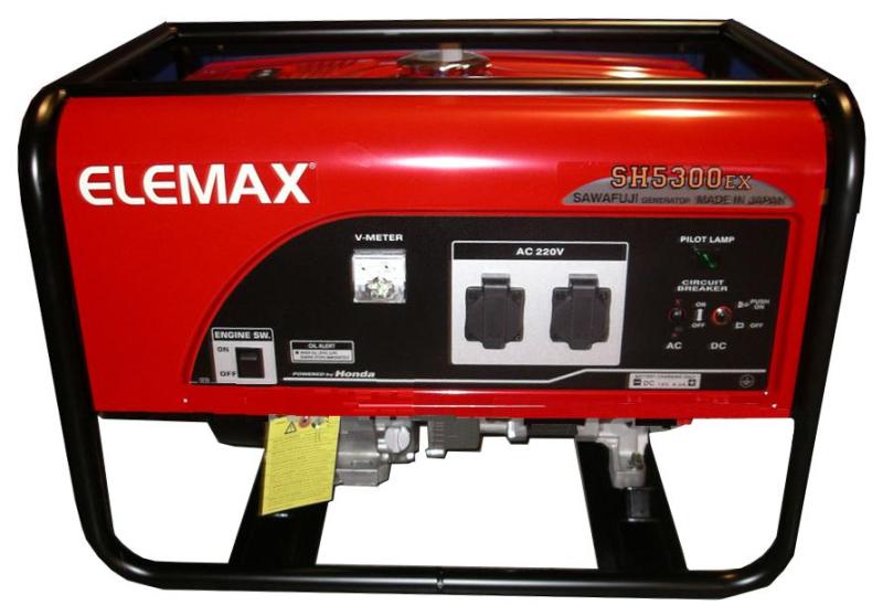 Elemax SH5300EX | 4,7KVA, Japan, có sẵn HN, SG, mới 100%, hôm nay