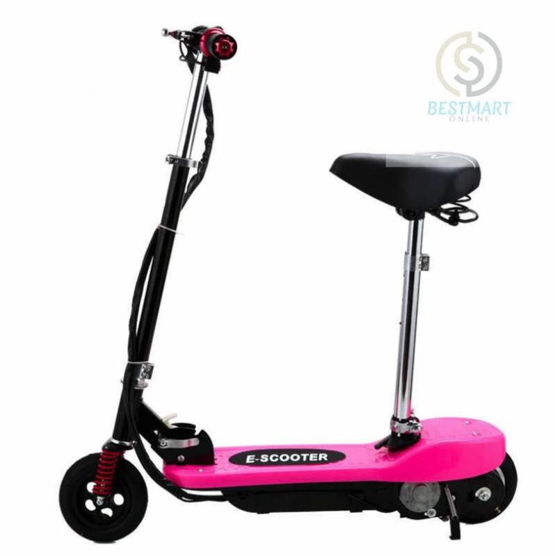 Mua Xe scooter điện E-Scooter 15km/h, tải trọng 80kg, 120w (Pink)