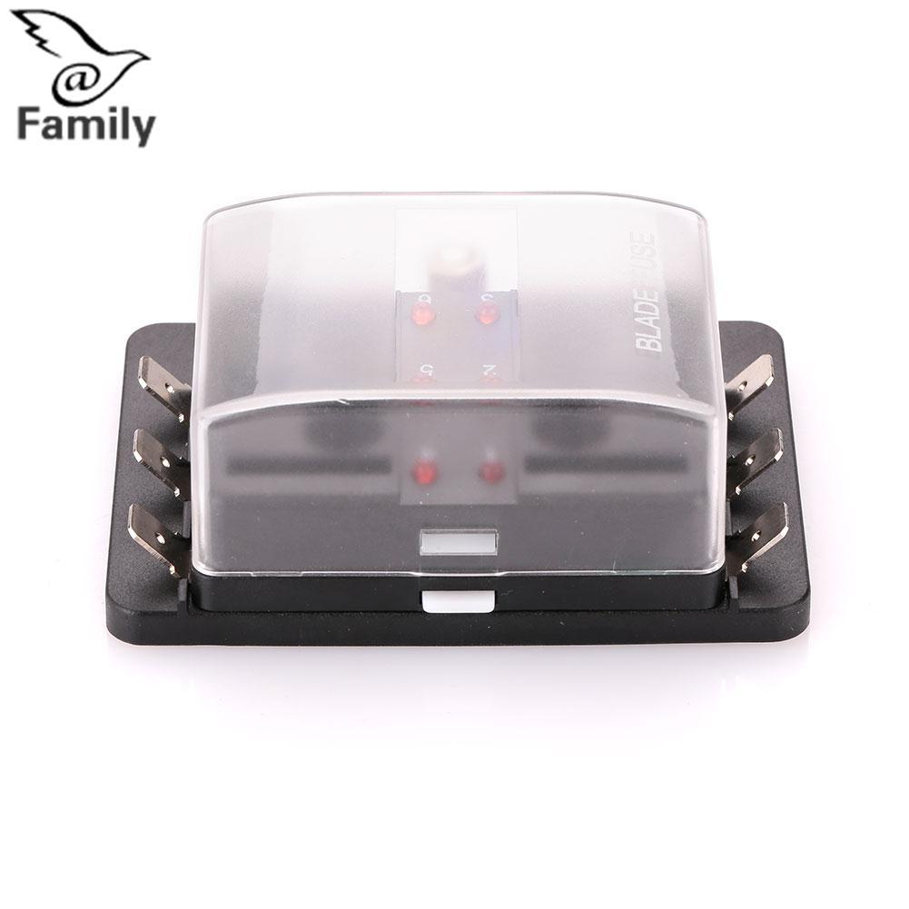 Big Family: Professional Lighting Accessories Car Vehicle Auto Internal Circuits Fuse Box Case Holder Block